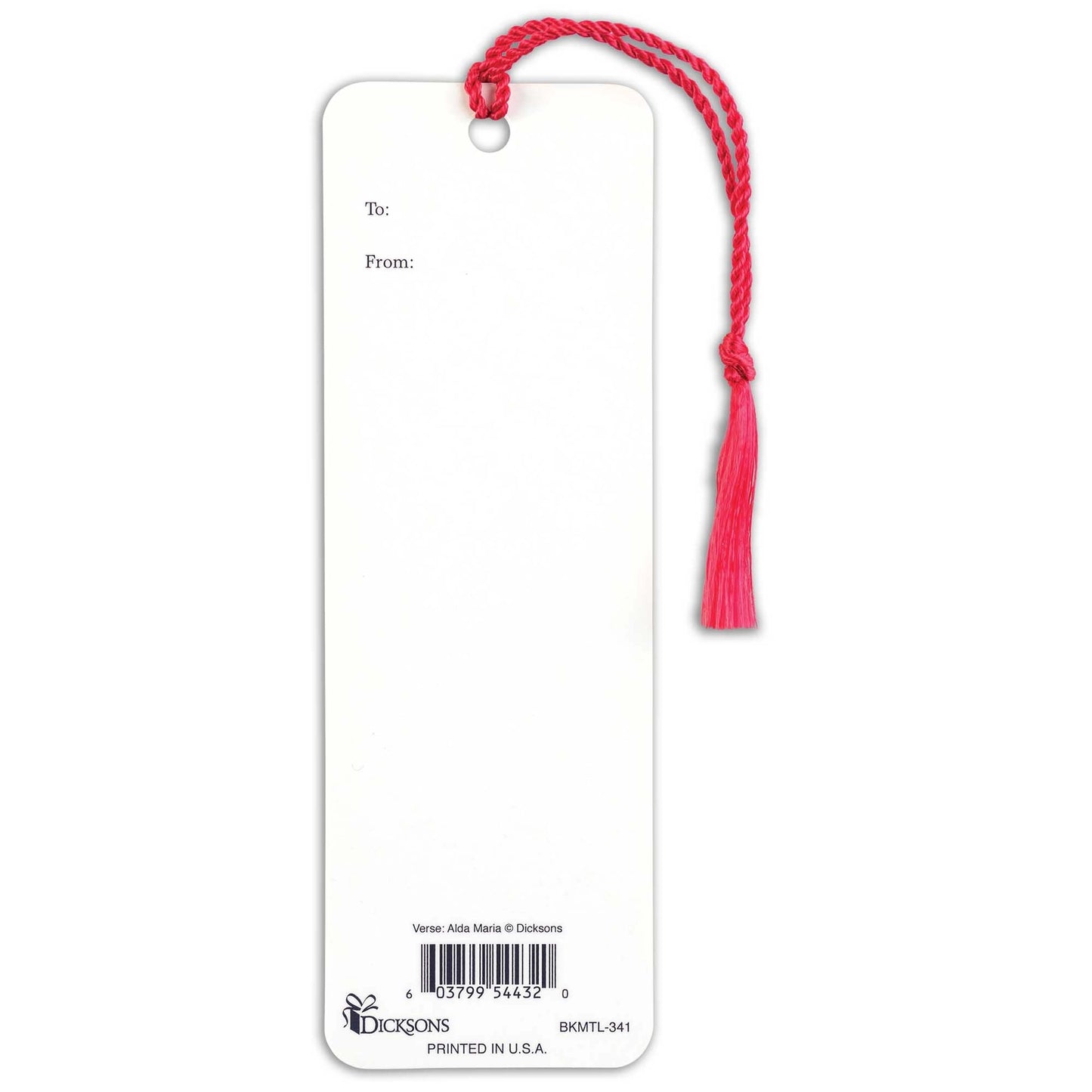 The Reunion Heart Tassel Bookmark