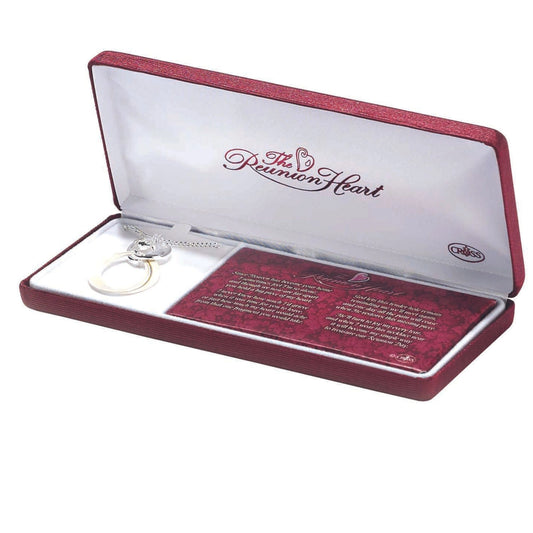 The Reunion Heart Ring Holder necklace