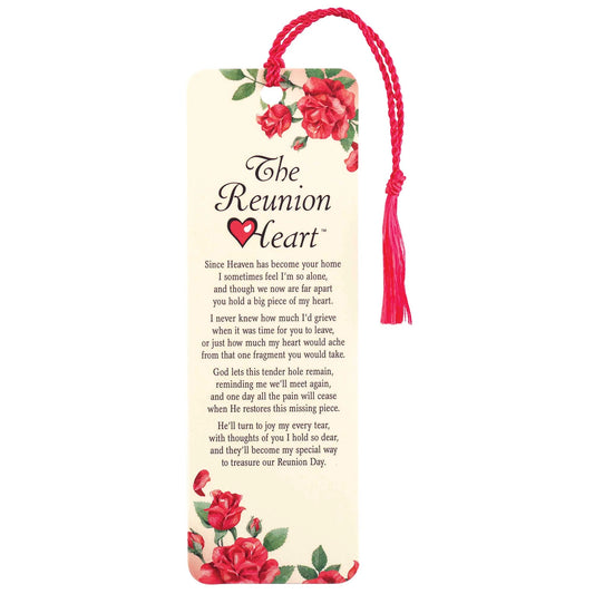 The Reunion Heart Tassel Bookmark