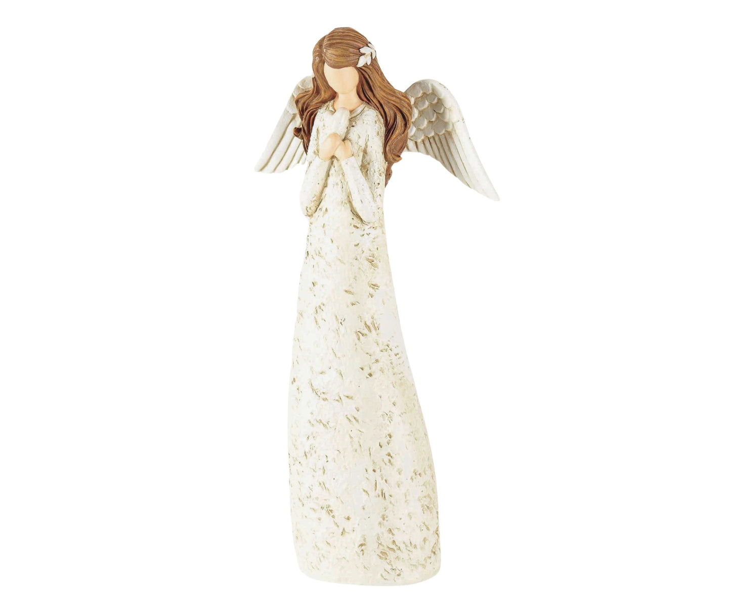Angel with Heart - Rustic Ivory